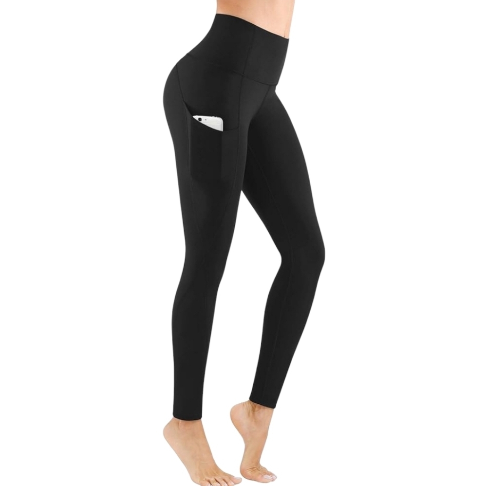 Phisockat Yoga Pants Navy Tummy Control Size XXL